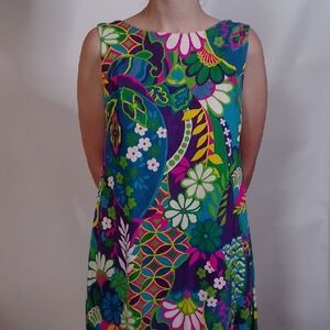 Vintage Hawaiian Originals Sleeveless Dress